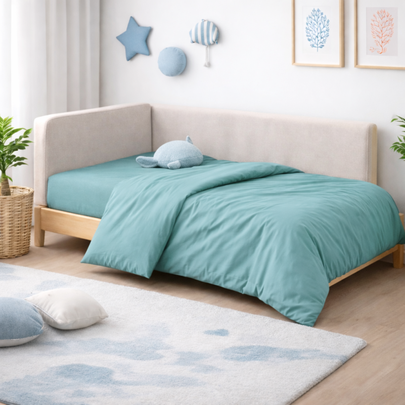 Комплект постельного белья Сатин TEENAGER Satin Light Pro 10-015 Sea wave - 5