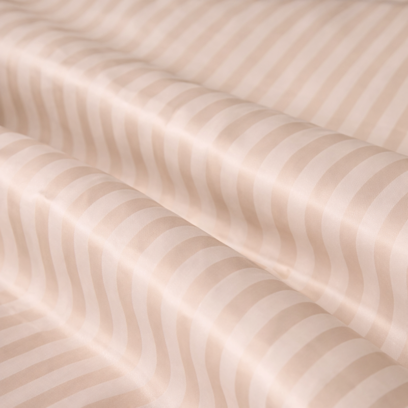 Комплект постельного белья Сатин JUNIOR Satin Stripe 30-0004 Cream - 7