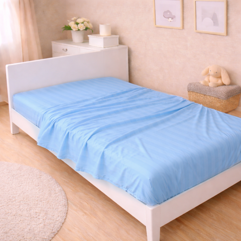 Комплект постельного белья Сатин JUNIOR Satin Jacquard "Valentino" - 5