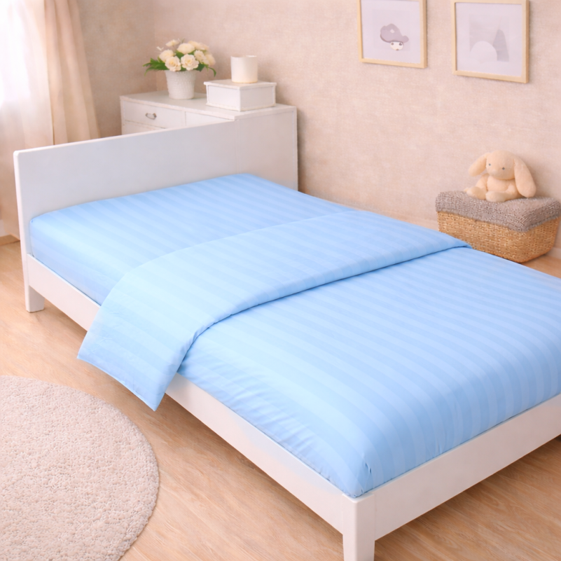 Комплект постельного белья Сатин JUNIOR Satin Jacquard "Valentino" - 6