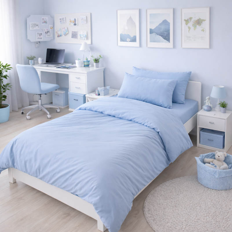 Комплект постельного белья Бязь JUNIOR 14-4121 Blanco - 5