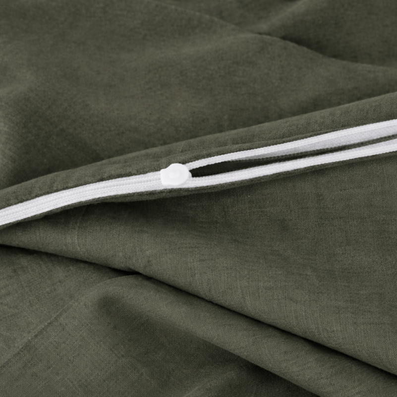 Комплект постельного белья Ranforce Elite JUNIOR 16-7000 Green Grey - 8