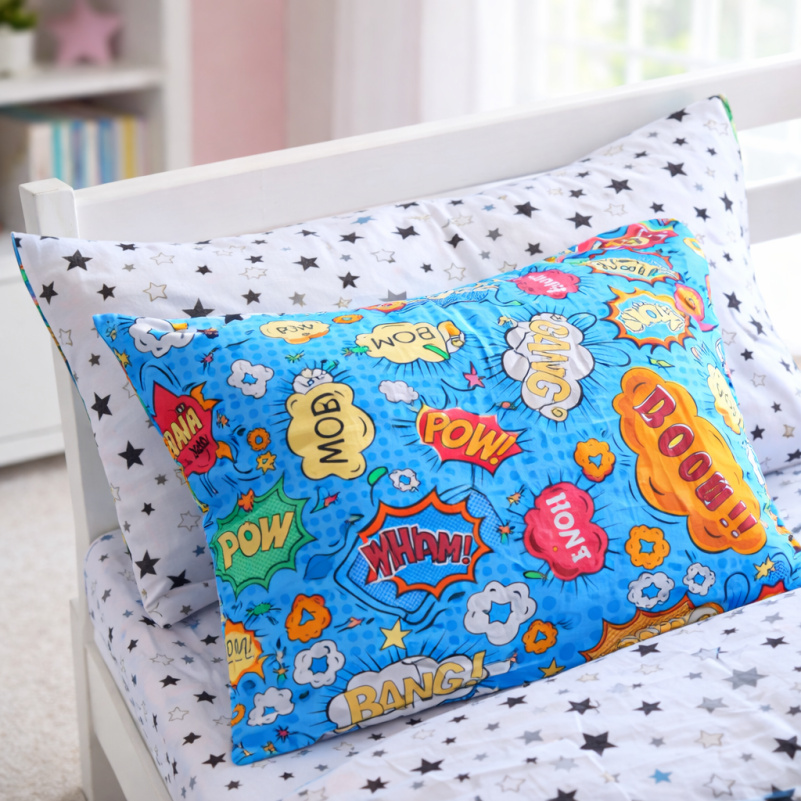 Комплект постельного белья  Бязь JUNIOR 17-0511 Bombs - 5
