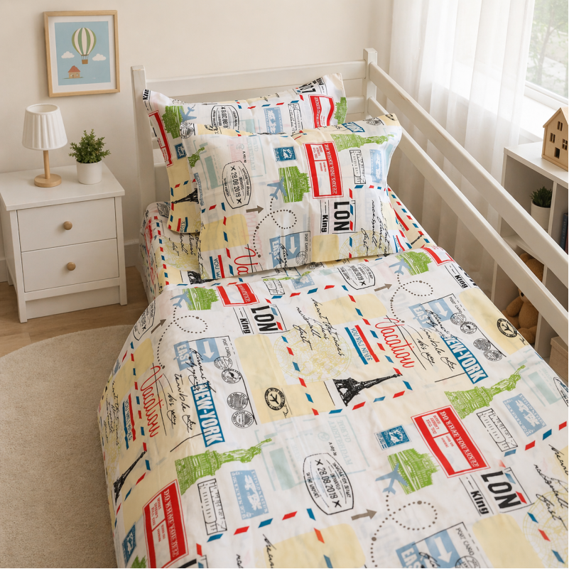 Комплект постельного белья Бязь JUNIOR 17-0592 New-York