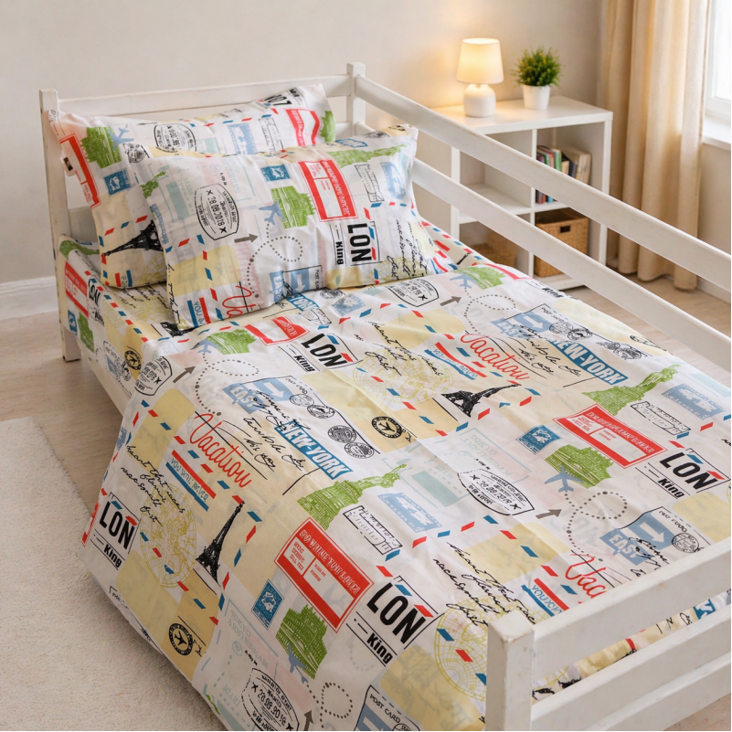 Комплект постельного белья Бязь JUNIOR 17-0592 New-York - 7