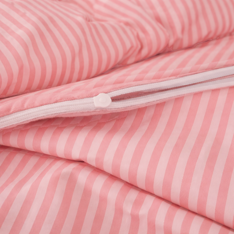 Комплект постельного белья  Бязь JUNIOR 17-0607 Stripe Pink - 8
