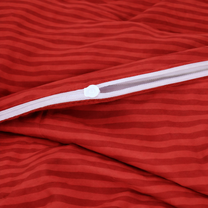 Комплект постельного белья  Бязь JUNIOR 17-0608 Stripe Red - 7