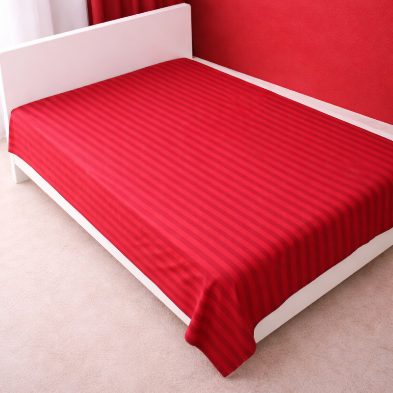 Комплект постельного белья  Бязь JUNIOR 17-0608 Stripe Red - 5