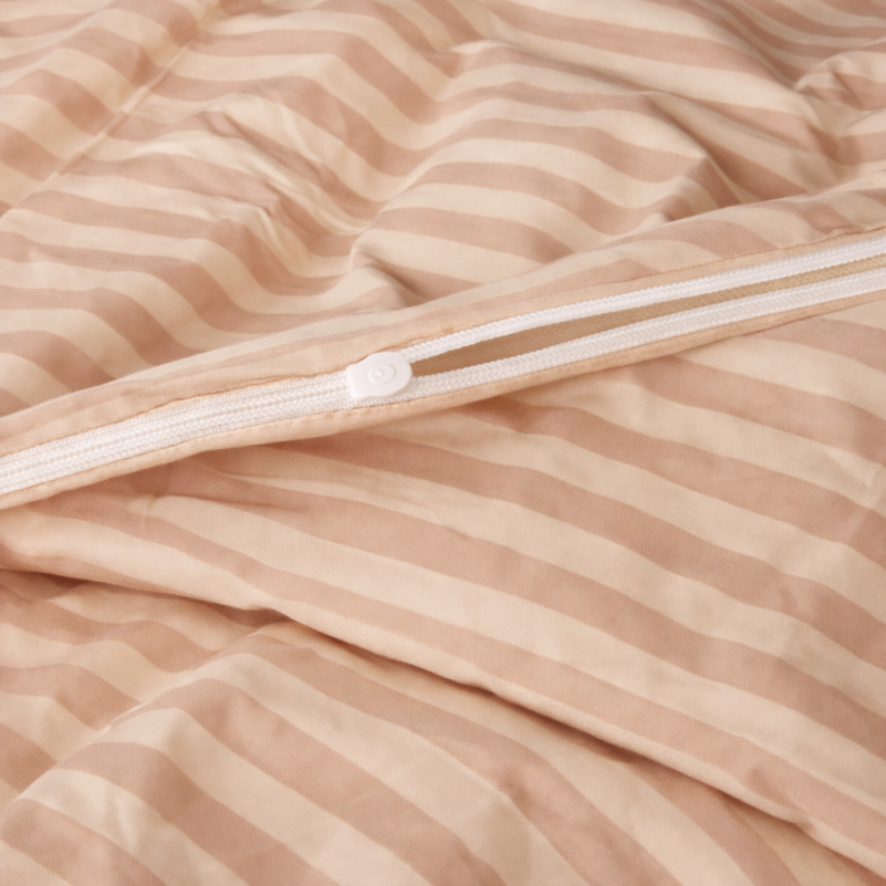 Комплект постельного белья  Бязь JUNIOR 17-0610 Stripe Light Brown - 8