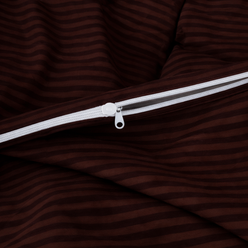 Комплект постельного белья  Бязь JUNIOR 17-0617 Stripe Brown - 7