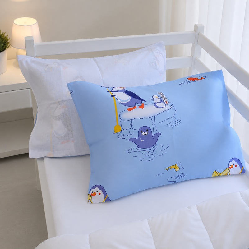 Комплект постельного белья Ranforce Elite TEENAGER 17-0619 Funny penguins - 4