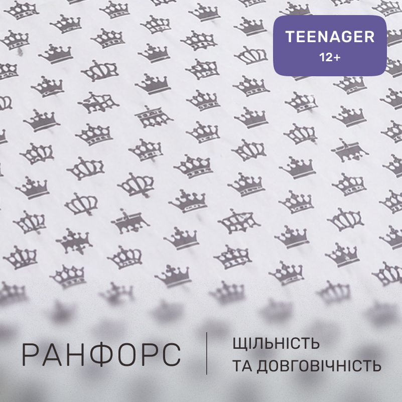 Комплект постельного белья Ranforce Elite TEENAGER 17-0675 Queen of Now - 1
