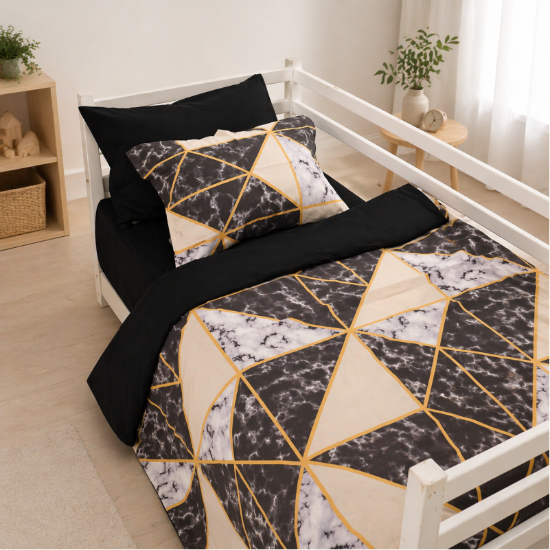 Комплект постельного белья Бязь TEENAGER 17-0694 Onyx Marble Tiles