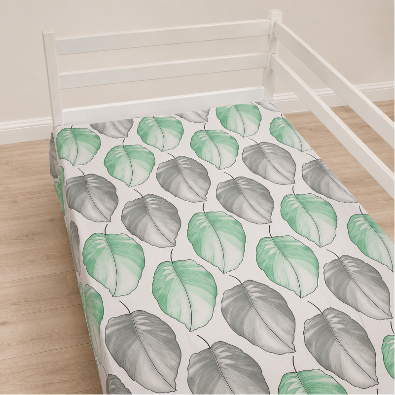 Комплект постельного белья Бязь TEENAGER 17-0718 Emerald Foliage Фото - 6
