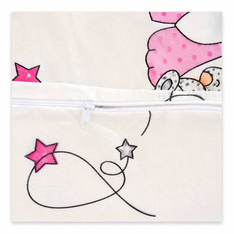 Комплект постельного белья Ranforce Elite TEENAGER 17-0776 Magic cats pink Фото - 8