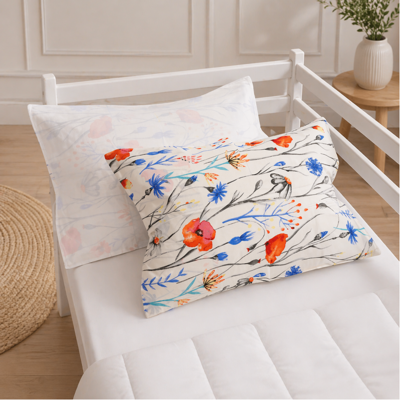 Комплект постельного белья Бязь JUNIOR 17-0814 Poppies - 4