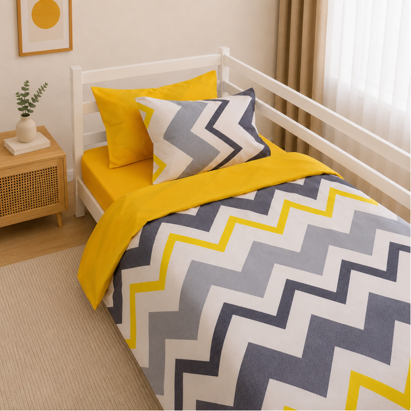 Комплект постельного белья Бязь TEENAGER 17-0829 Zigzag ornament
