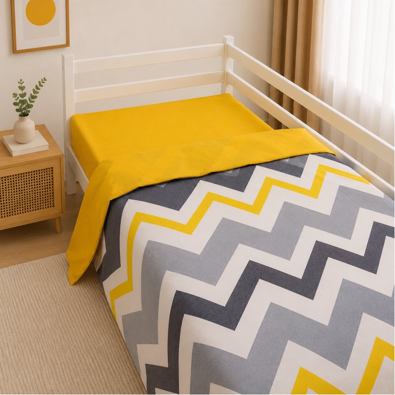 Комплект постельного белья Бязь TEENAGER 17-0829 Zigzag ornament Фото - 9