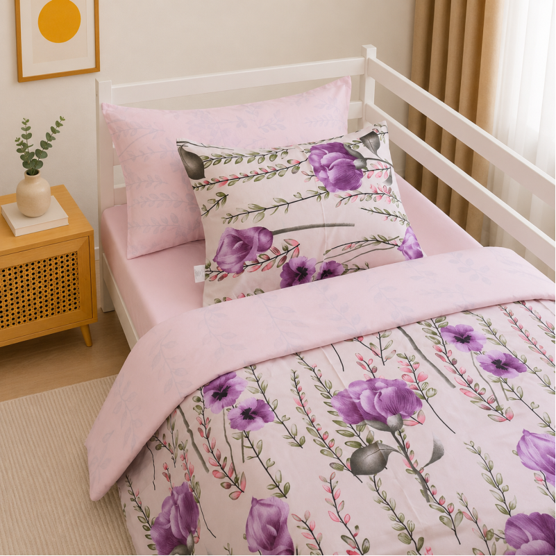 Комплект постельного белья Ranforce Elite TEENAGER 17-0834 Vintage floral