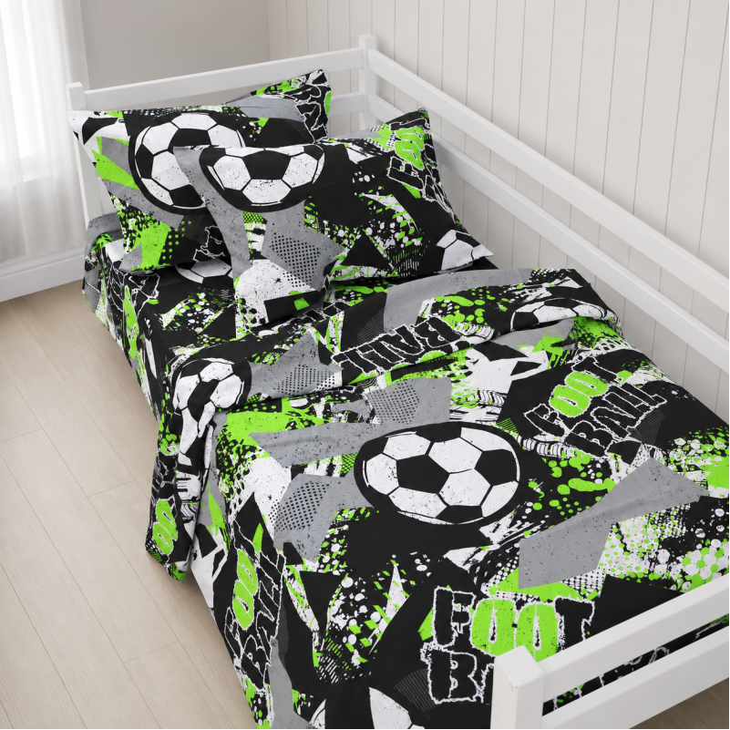 Комплект постельного белья Бязь JUNIOR 17-0837 Urban football