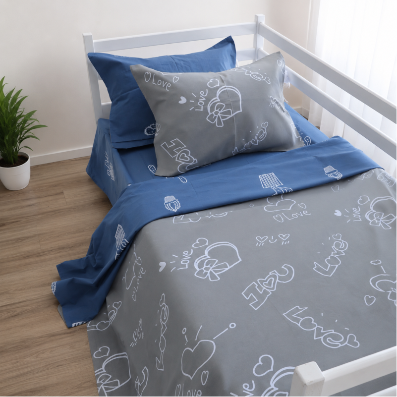 Комплект постельного белья Ranforce Elite TEENAGER 17-0844 Love Notes