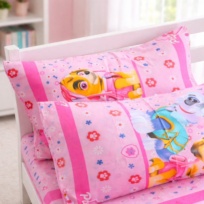 Комплект постельного белья Бязь JUNIOR 17-0860 Paw Patrol Girl Edition - 4