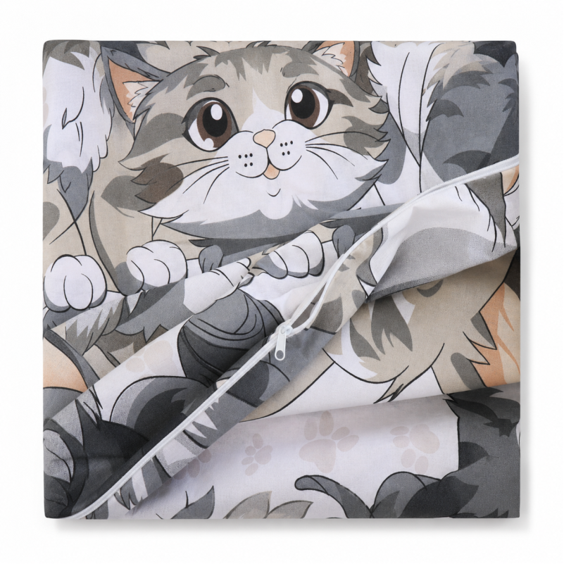 Комплект постельного белья Бязь JUNIOR 17-0970 Cuddle Cats - 7