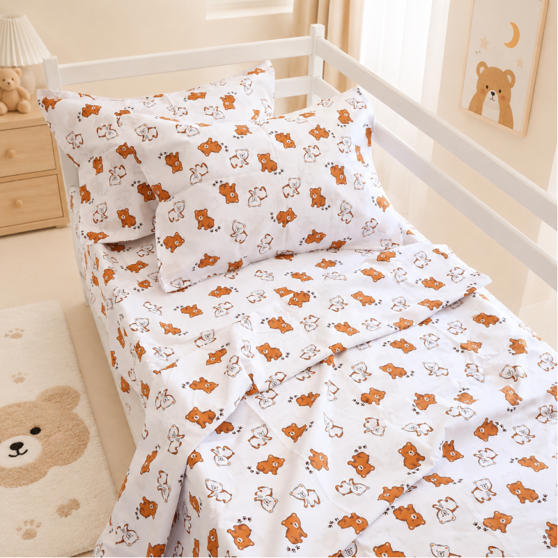 Комплект постельного белья Ranforce Elite JUNIOR 17-0973 Sweet Teddy