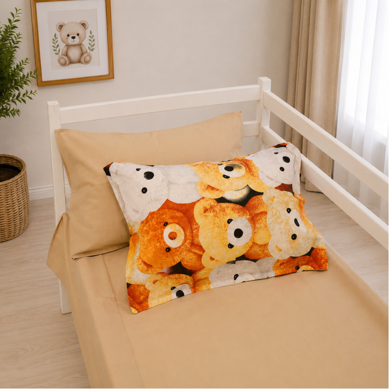 Комплект постельного белья Ranforce Elite TEENAGER 17-0985 Teddy Honey Фото - 6