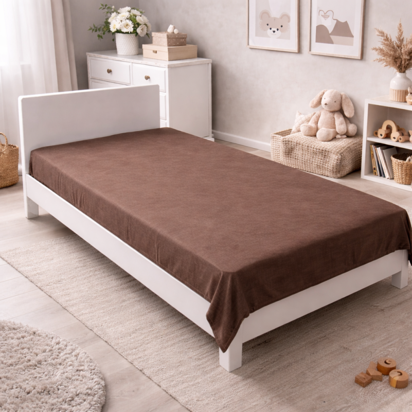 Комплект постельного белья Бязь JUNIOR 19-1217 Chocolate perla - 5