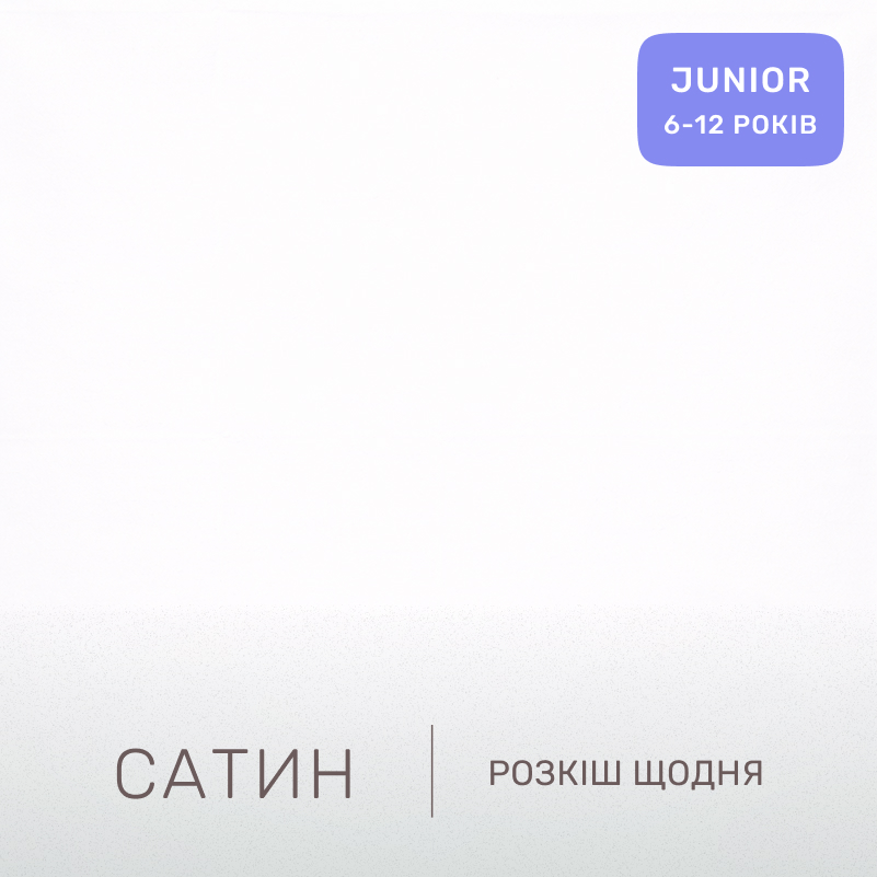 Комплект постельного белья Сатин JUNIOR 22-1377 Flowers on Snow - 1