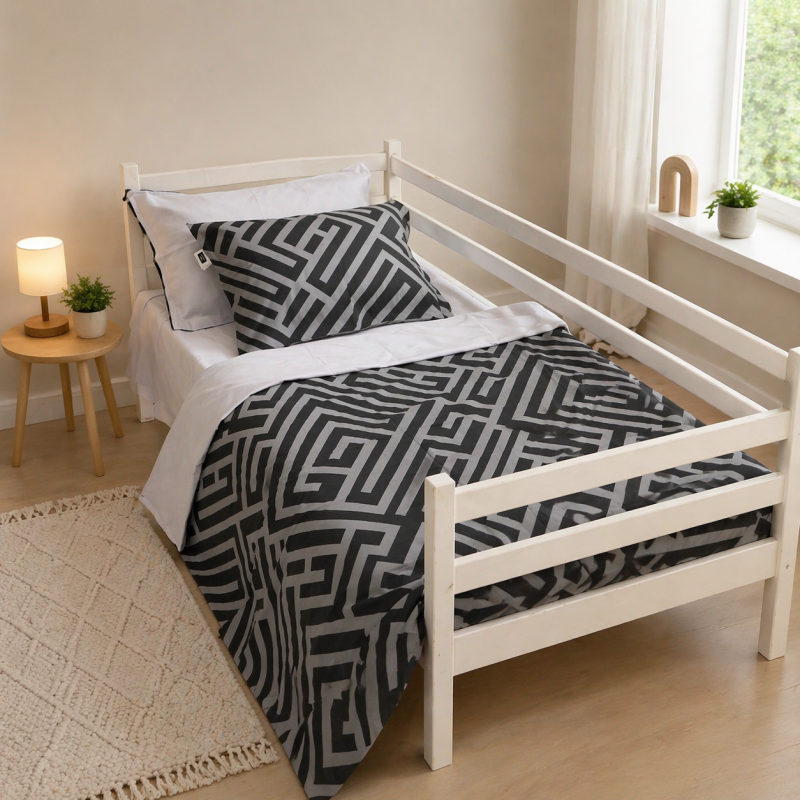 Комплект постельного белья Сатин TEENAGER 22-1395 Geometric Design
