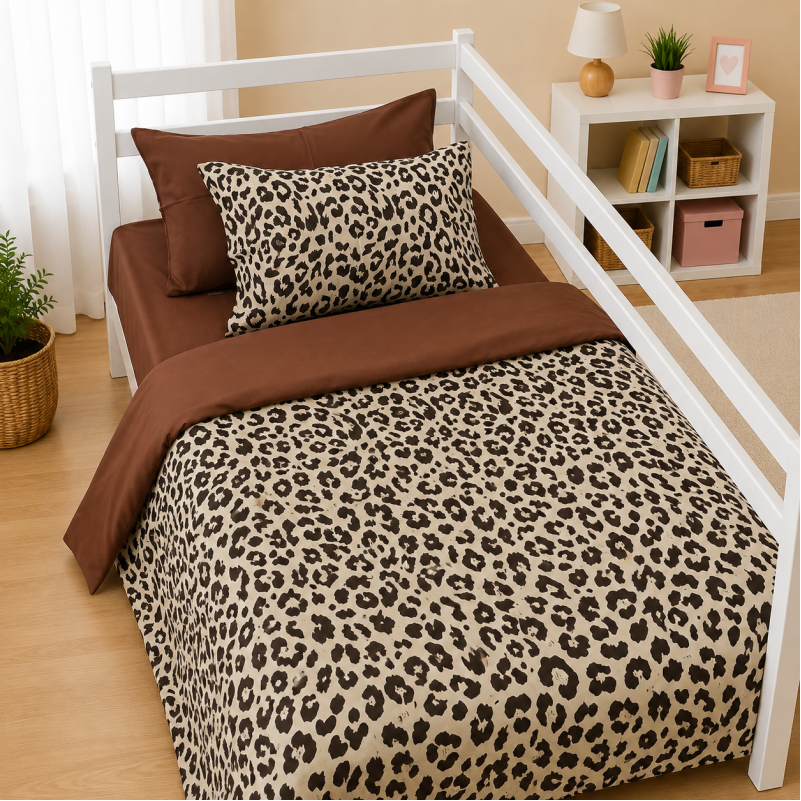 Комплект постільної білизни Сатин TEENAGER 22-1409 Leopard Chic