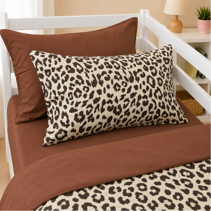 Комплект постільної білизни Сатин TEENAGER 22-1409 Leopard Chic - 4