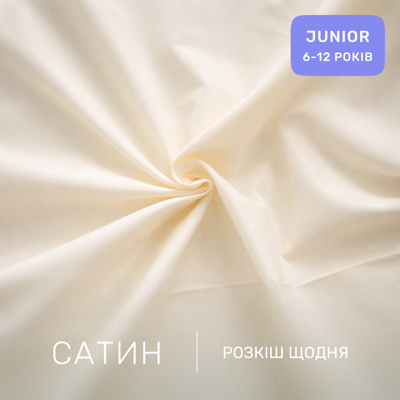 Комплект постельного белья Сатин JUNIOR 22-1413 Brown Geometry - 1