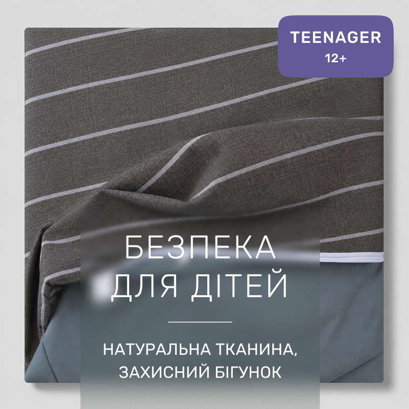 Комплект постельного белья Сатин TEENAGER 22-1423 Thin stripe - 2