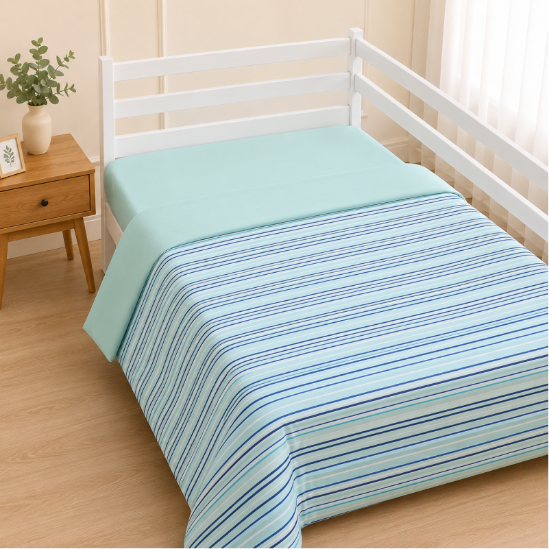 Комплект постельного белья Сатин TEENAGER 22-1432 Wave Freshnessl Фото - 8
