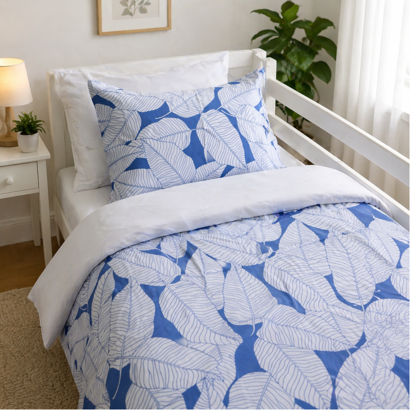 Комплект постельного белья Сатин JUNIOR 22-1433 Whispering Leaves