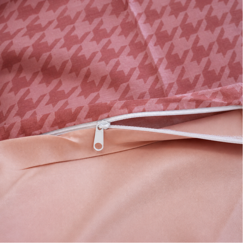 Комплект постельного белья Сатин TEENAGER 22-1440 Pink Houndstooth Фото - 9