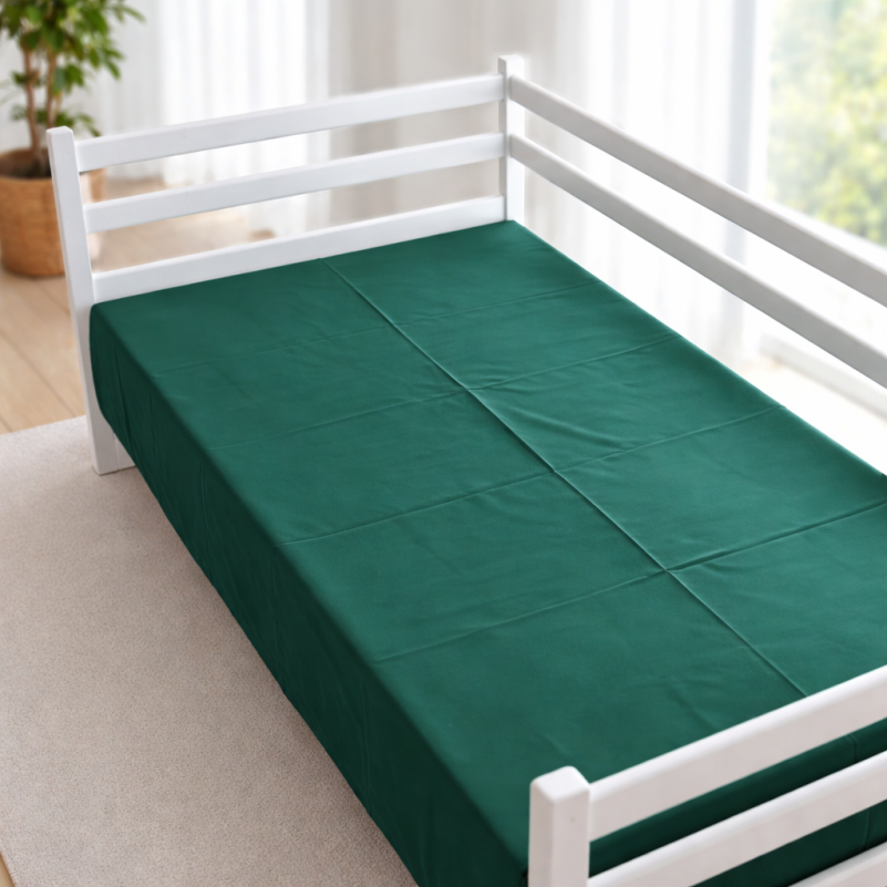 Комплект постельного белья Сатин JUNIOR 22-1445 Green Marble - 7