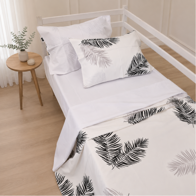 Комплект постельного белья Сатин TEENAGER 22-1458 Feather Luxe white