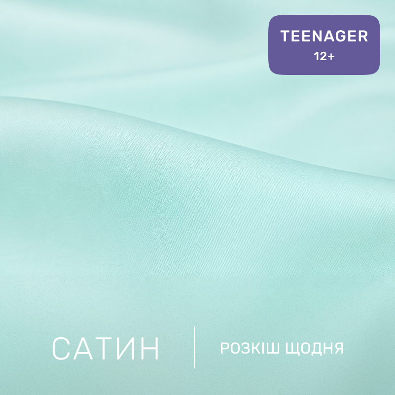 Комплект постельного белья Сатин TEENAGER 22-1462 Dandeline gray - 1