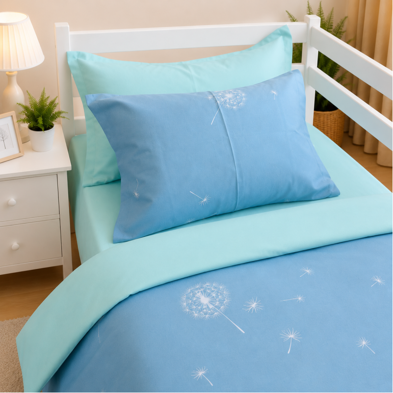 Комплект постельного белья Сатин TEENAGER 22-1463 Dandeline blue - 4