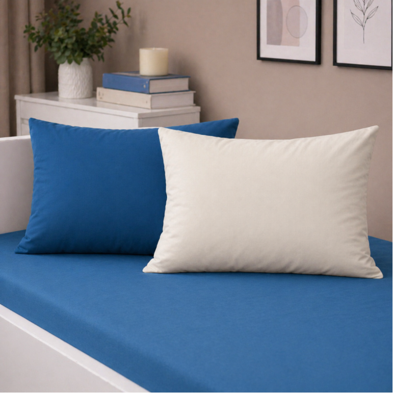 Комплект постельного белья Бязь JUNIOR Camillo (12-0712 + 17-4735) - 4