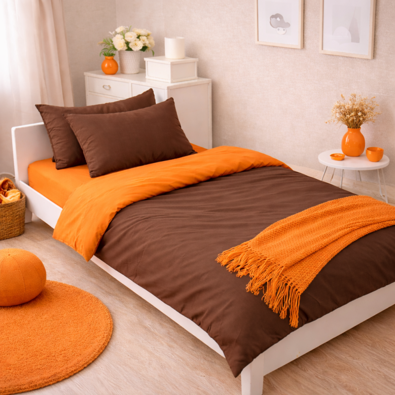 Комплект постельного белья Бязь JUNIOR Evelina (13-1027 + 15-1511)