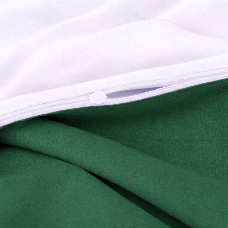 Комплект постельного белья Бязь JUNIOR Green Diego (11-2107+18-0130) - 8