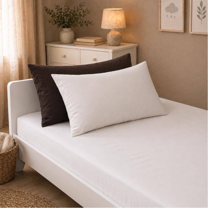 Комплект постельного белья Бязь JUNIOR Mocco(11-2107+19-1217) - 4