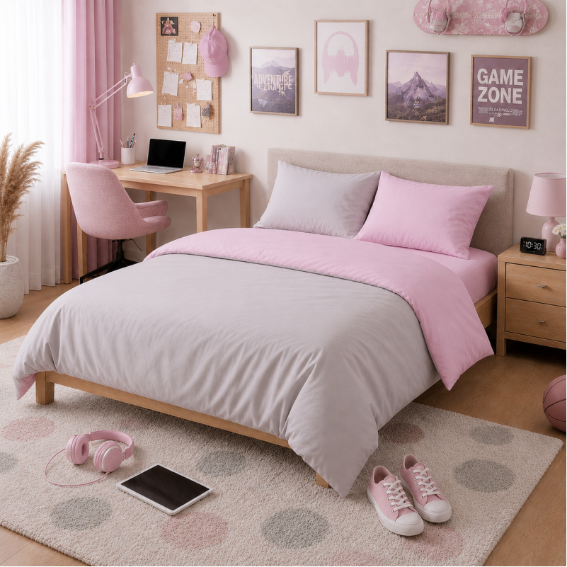 Комплект постельного белья TEENAGER Poplin Line 018 + 054 Richelle