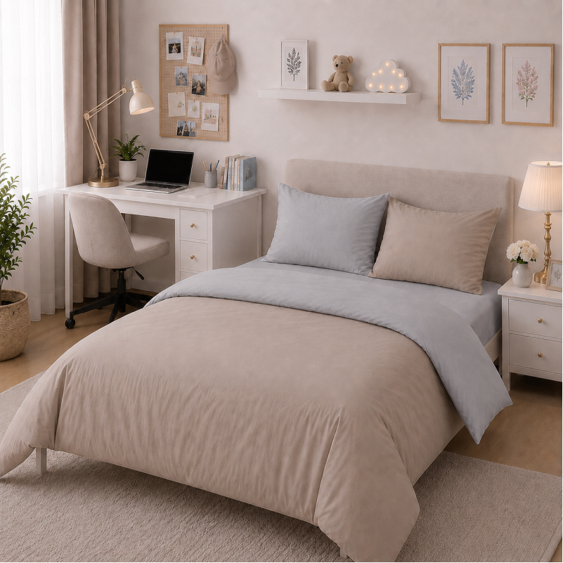 Комплект постельного белья TEENAGER Poplin Line 054 + 015 Cabading