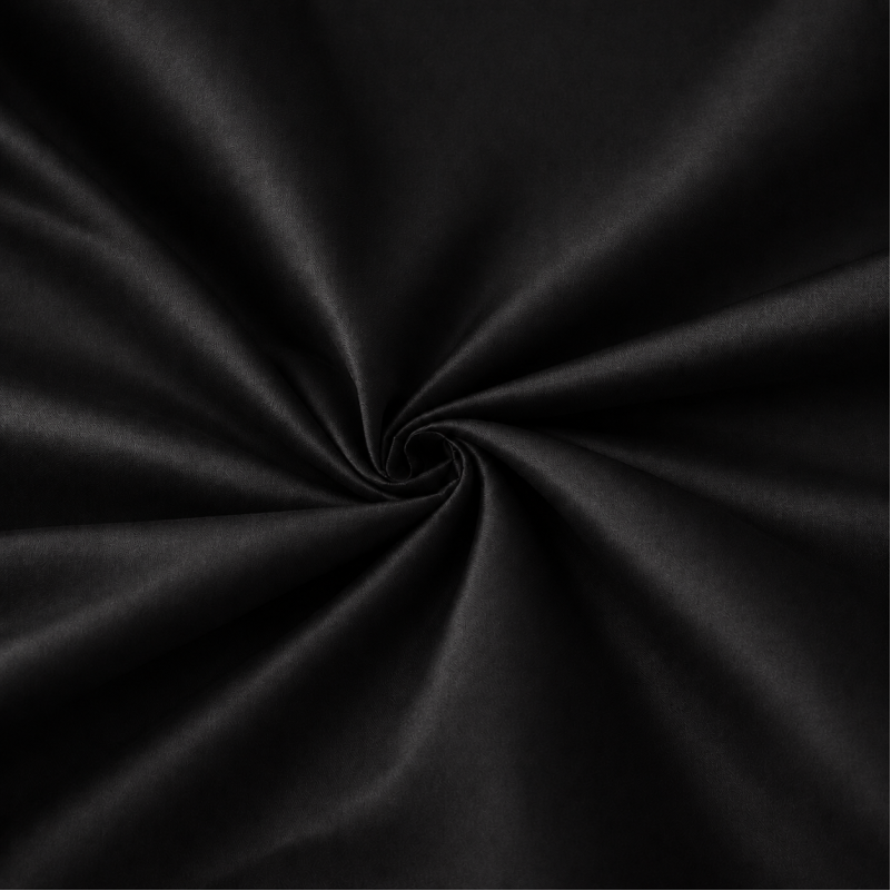 Комплект постельного белья Сатин JUNIOR Satin Light Pro 10-006 Black Фото - 9